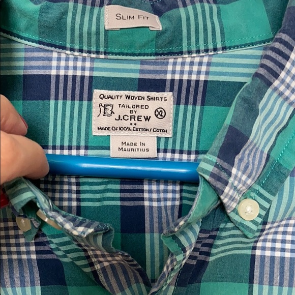 J Crew Plaid Button Up - Picture 3 of 4
